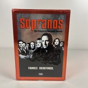 The Sopranos Complete Second Season‎ 5 VHS Cassette Box Set HBO